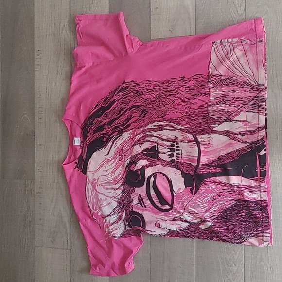 Threadless Men's US XL Pink Tee-Shirt designed by Jan Avendano - Picture 4 of 7